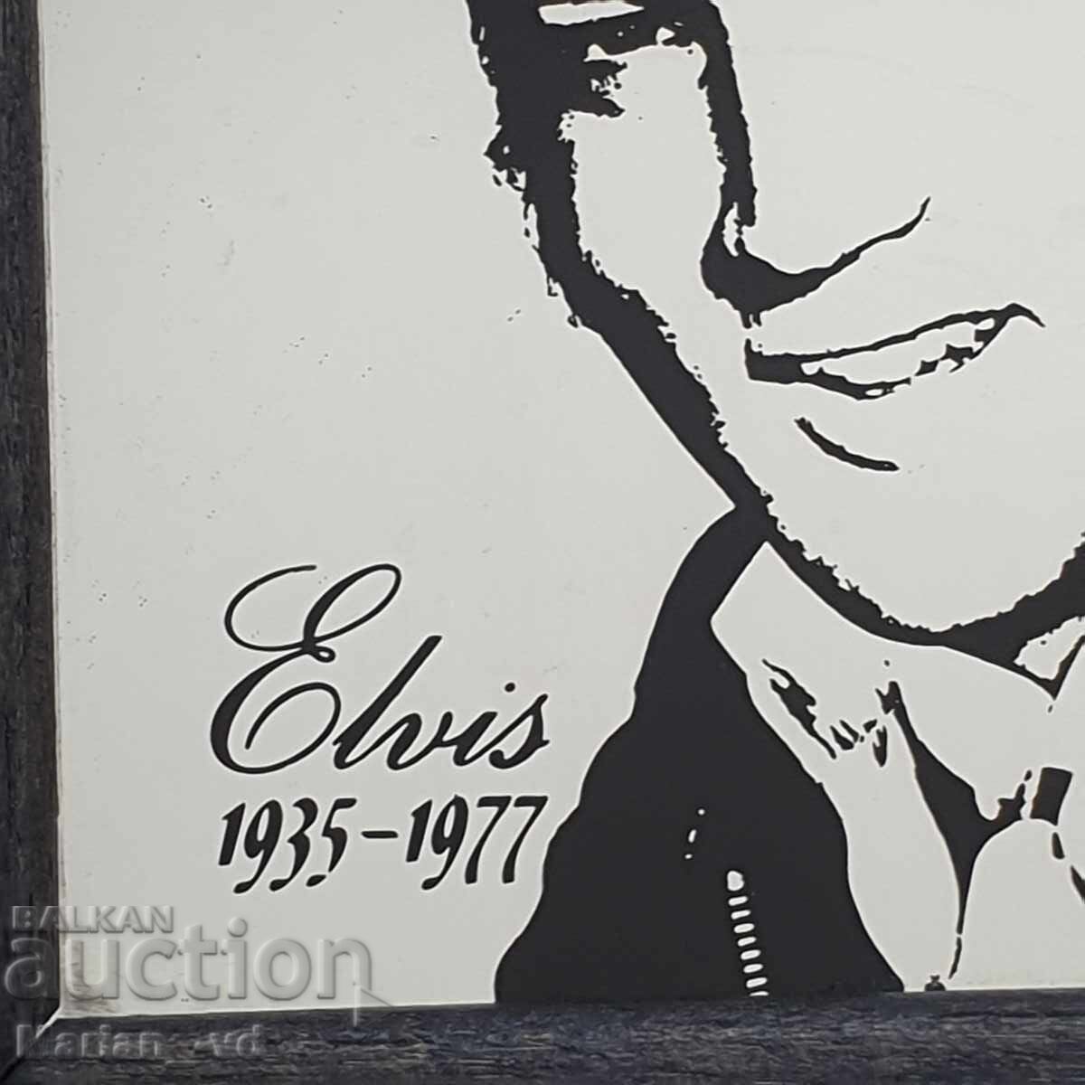 Auction  Collectible Elvis Presley Advertising Mirror