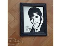 Oglindă publicitară de colecție Elvis Presley