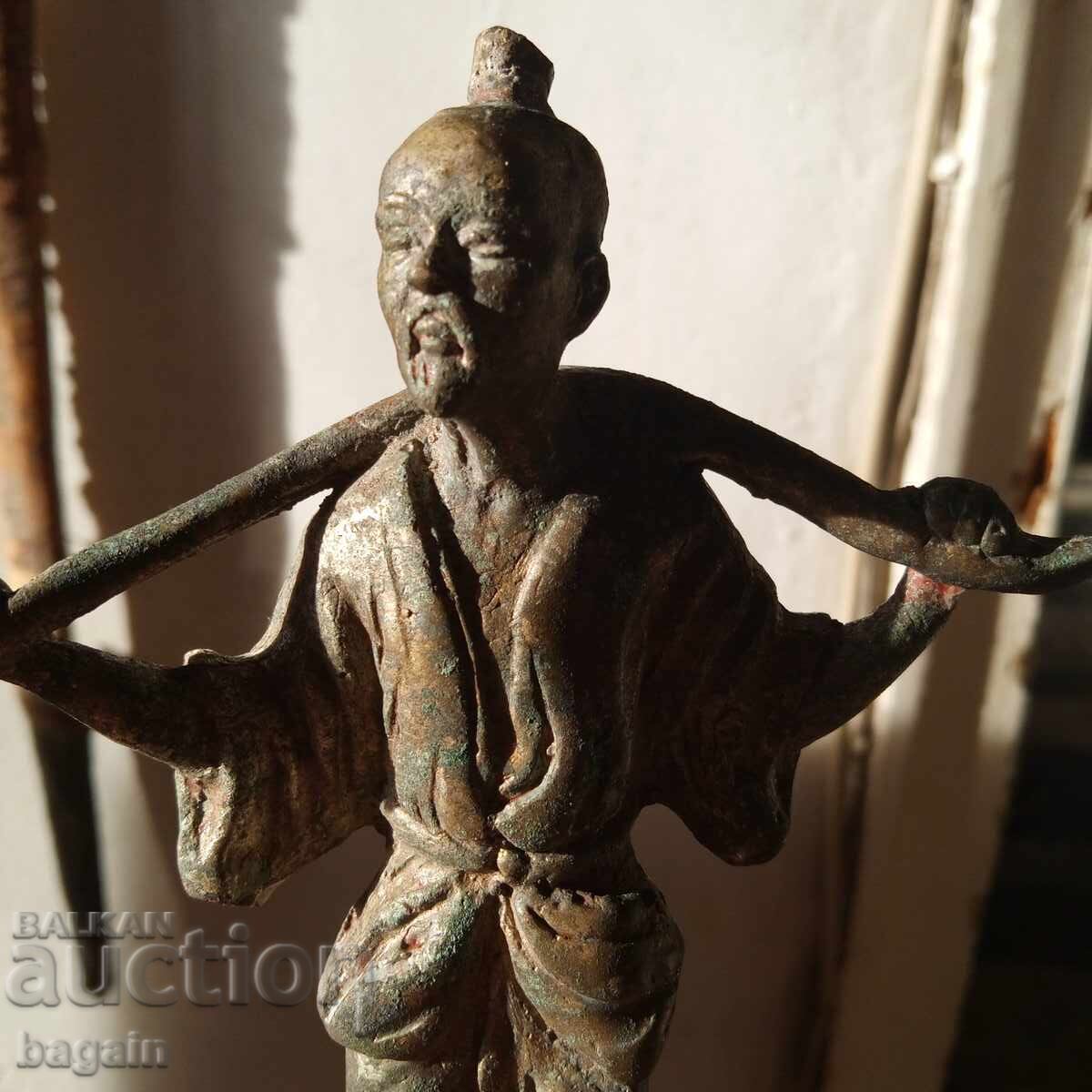 Old bronze statue - 5