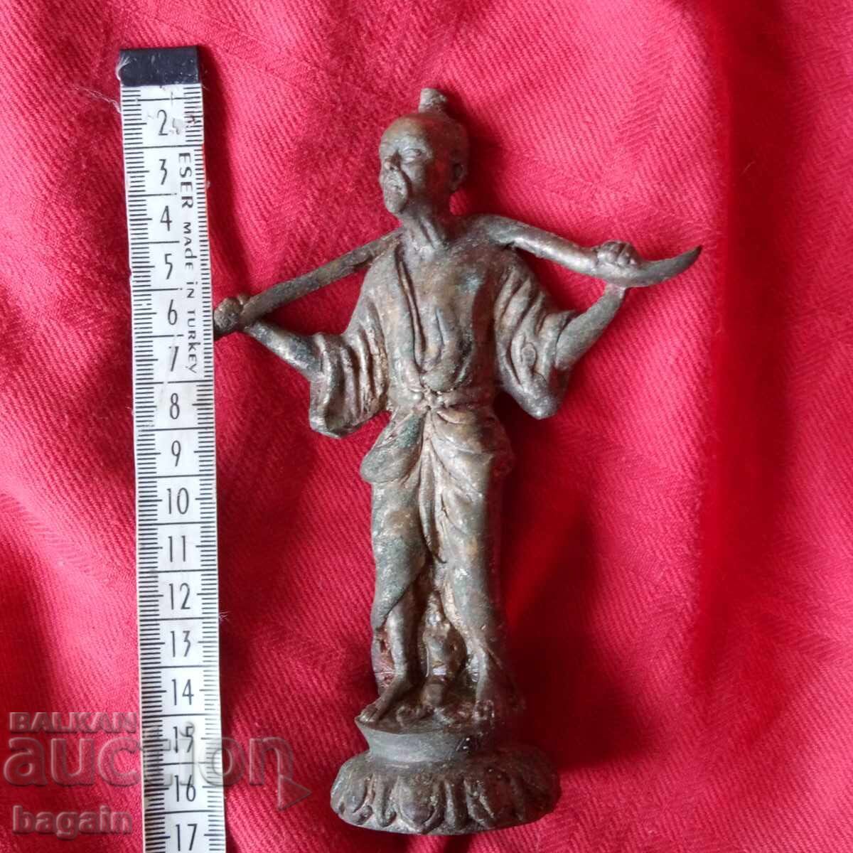 Old bronze statue - 6