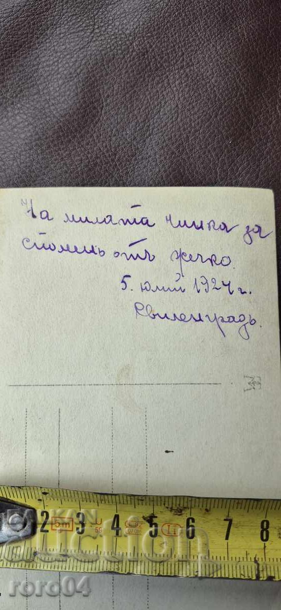 ЖЕЧКО - СВИЛЕНГРАД - 1924 г. - 7