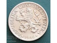 Czechoslovakia. 1 Koruna 1946