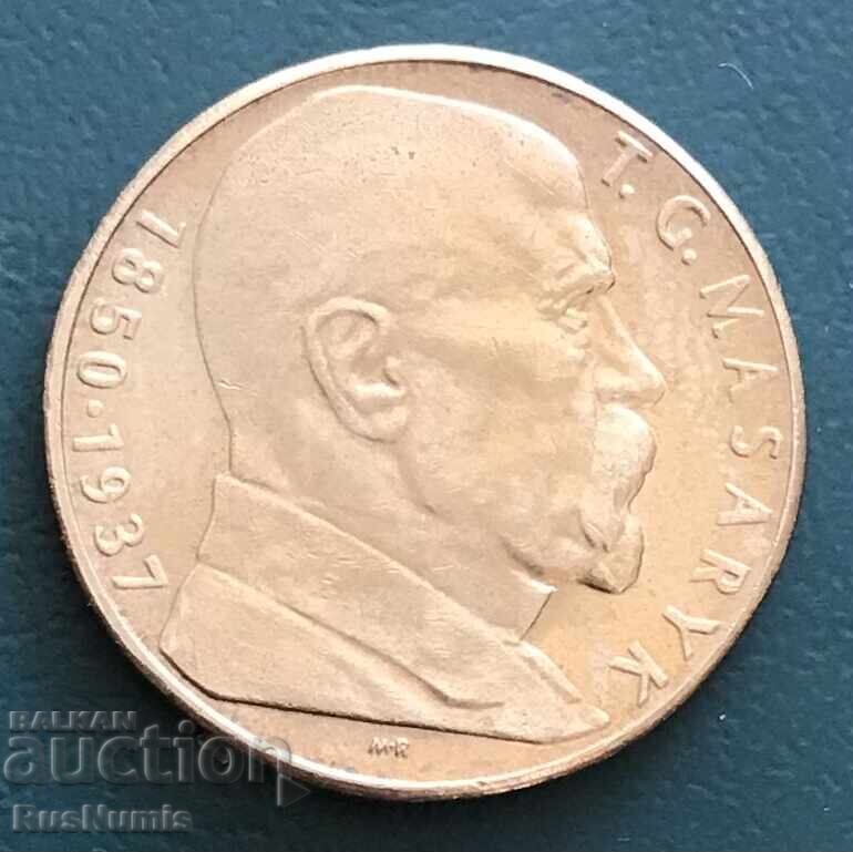 Cehoslovacia. 10 coroane 1990. Tomáš Masaryk Cehoslovacia. 10 coroane 1990. Tomáš Masaryk