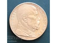 Czechoslovakia. 10 Korun 1990. Tomáš Masaryk