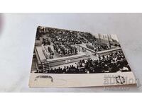 Carte poștală Iambol Sala Diana Balcaniada de lupte 1972