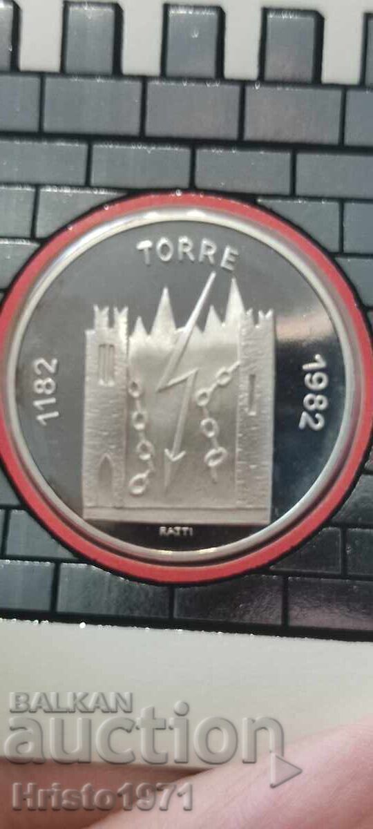 Medal 1980 800 years city of Thore Switzerland Medal 1980 800 years city of Thore Switzerland