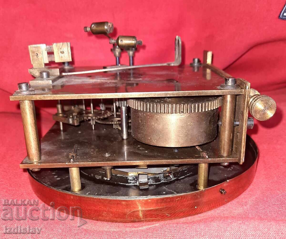 Mechanism from an old German wall clock Mechanism from an old German wall clock