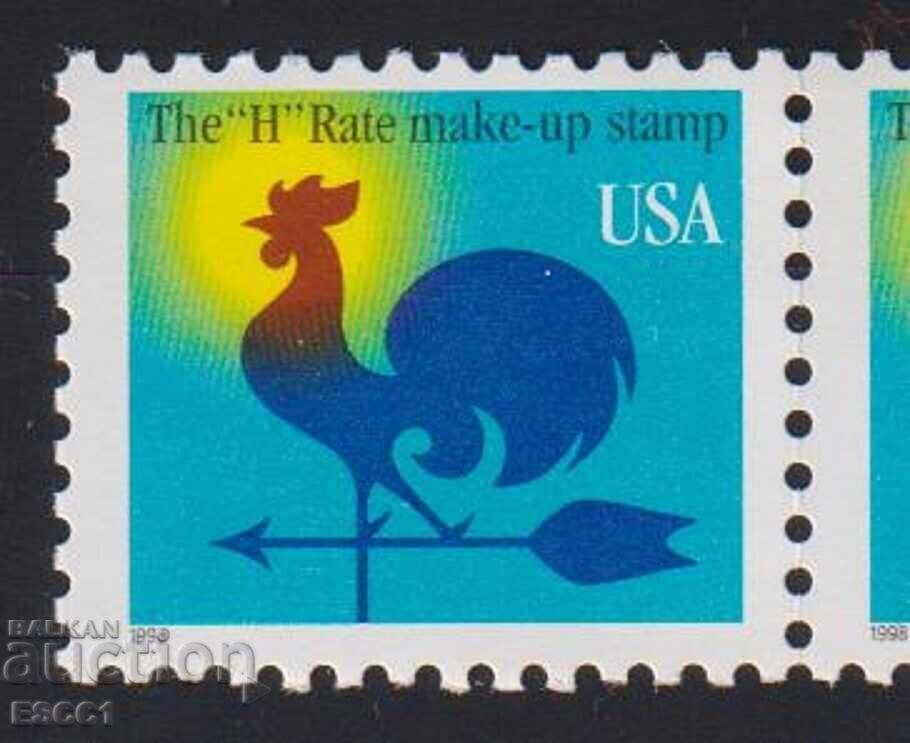 Καθαρό σήμα Ανεμοδείκτη Πετεινός 1996 από ΗΠΑ