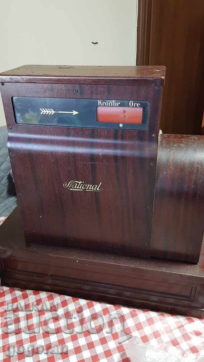 Παράδοση Παλιό συλλεκτικό ταμειακό μηχάνημα National Παράδοση Παλιό συλλεκτικό ταμειακό μηχάνημα National