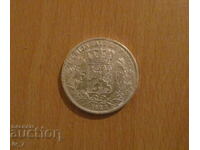 5 FRANCS 1869 year BELGIUM - Silver