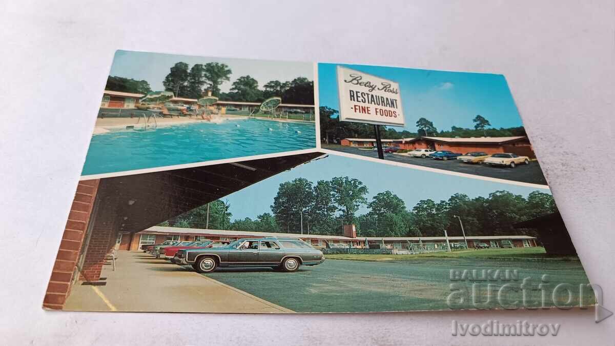 Postcard Washington Burness Inn Route 23 Collage 1994