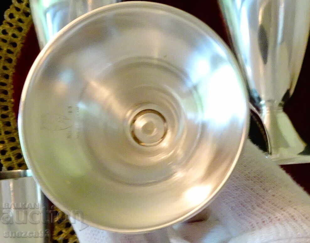 Δημοπρασία Ασημένια ποτήρια κρασιού Spring, Switzerland, 4 τεμάχια