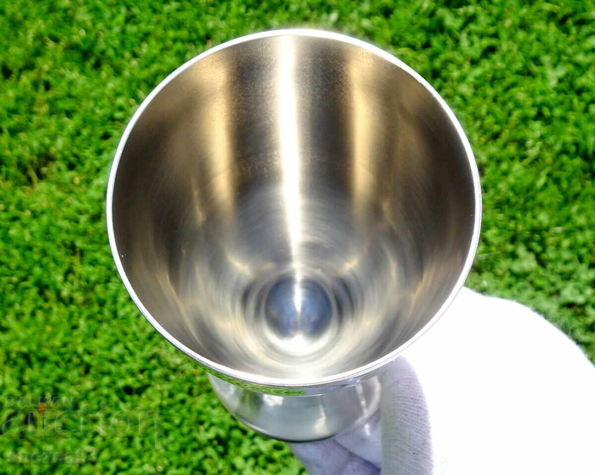 Παράδοση Ασημένια ποτήρια κρασιού Spring, Switzerland, 4 τεμάχια