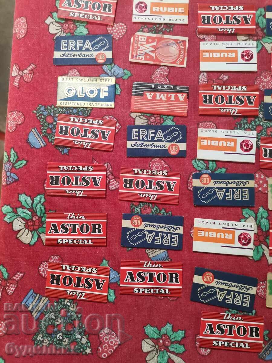 53 original collectible BZC razor blades - 5