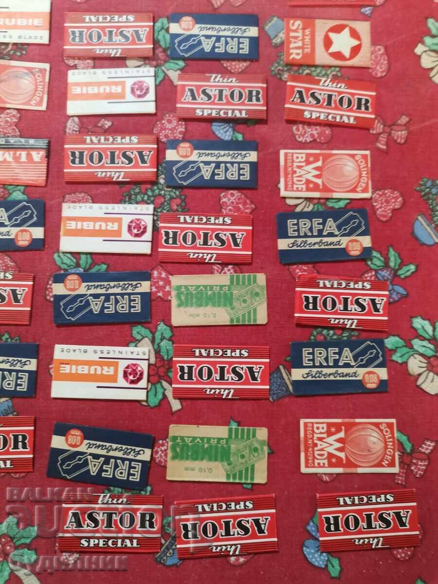 53 original collectible BZC razor blades - 6