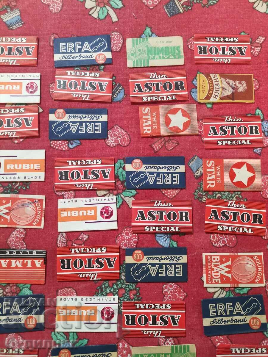 53 original collectible BZC razor blades - 7