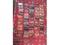 55 bucăți originale de lame de ras de colecție. BZTS