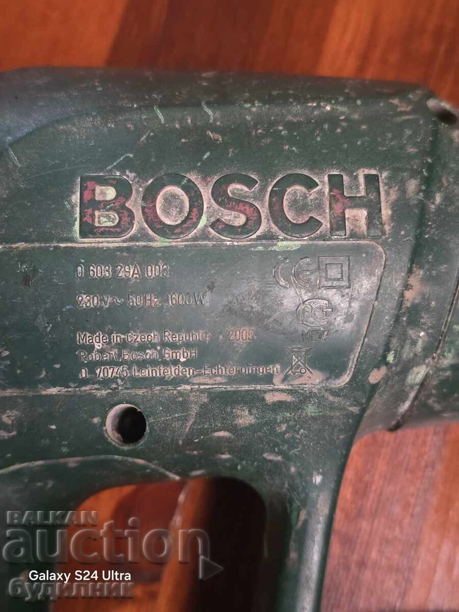 Аукцион Перфектно работещ BOSCH   Пистолет за горещ въздух.БЗЦ