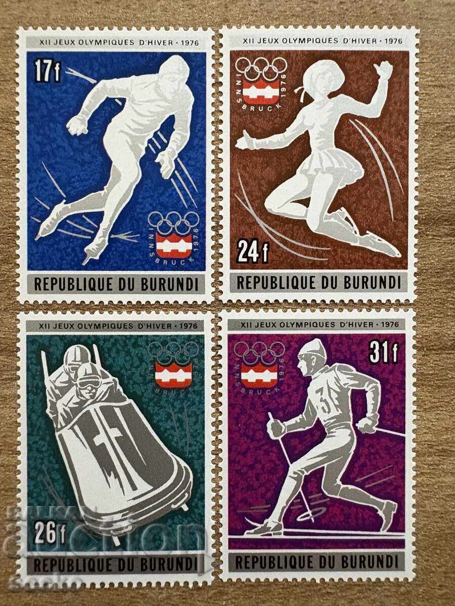 Μπουρούντι - Χειμερινοί Ολυμπιακοί Αγώνες - Ίνσμπρουκ, Αυστρία(1976) MNH
