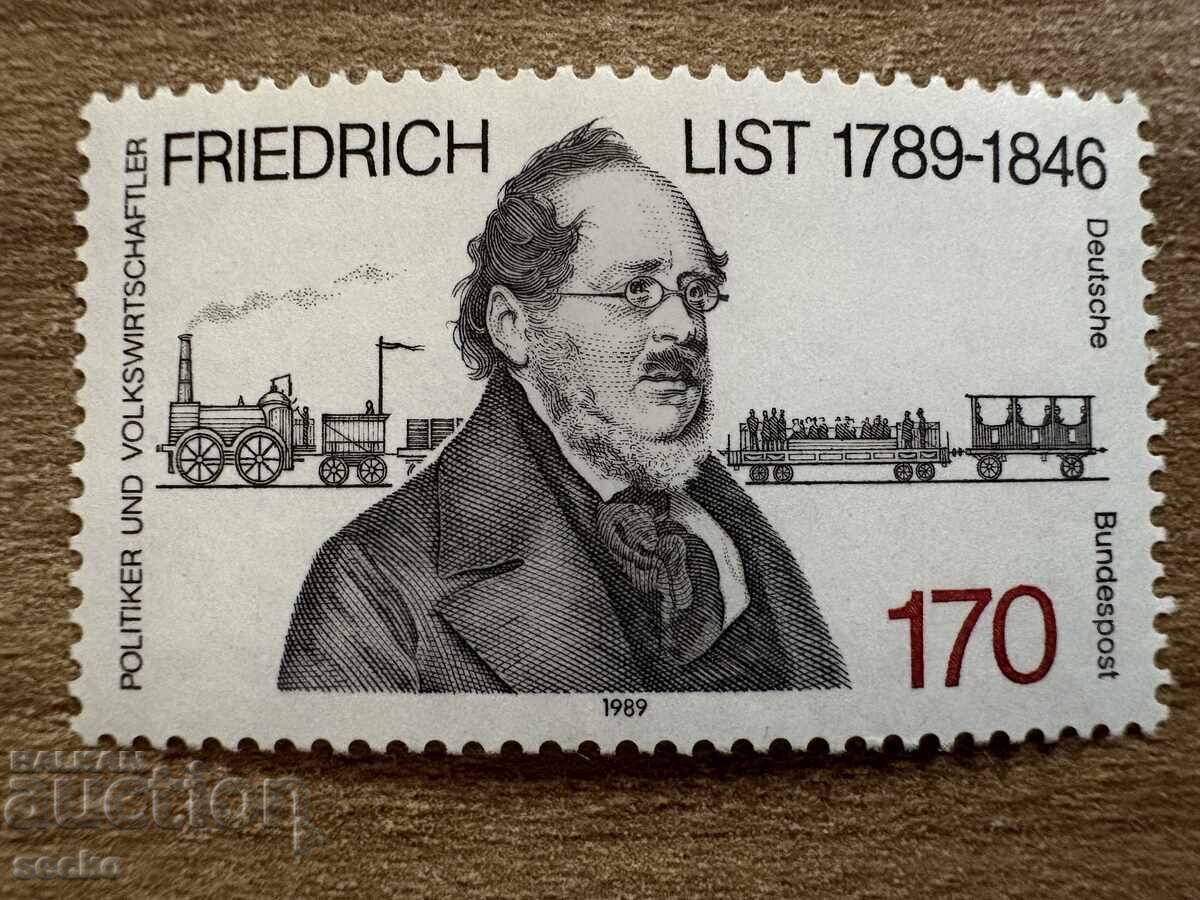 FRG/FRG - 200th anniversary of the birth of Friedrich Liszt...(1989) MNH