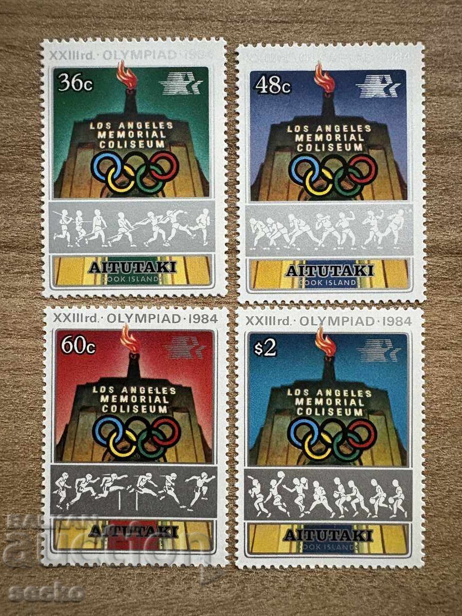 Αϊτουτάκι - Ολυμπιακοί Αγώνες - Λος Άντζελες, ΗΠΑ (1984) MNH