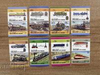 Νήσος Γιούνιον - Λοκομοτίβες (1986) MNH