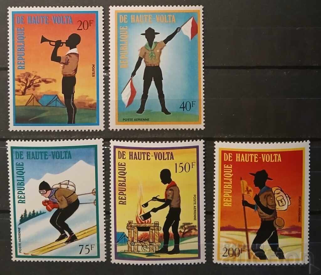 Буркина Фасо/Горна Волта 1973 Скаути MNH