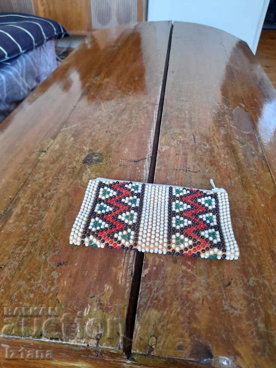 Old beaded purse