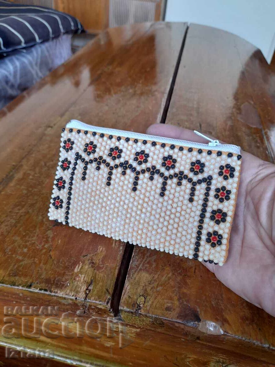 Auction  Old beaded purse