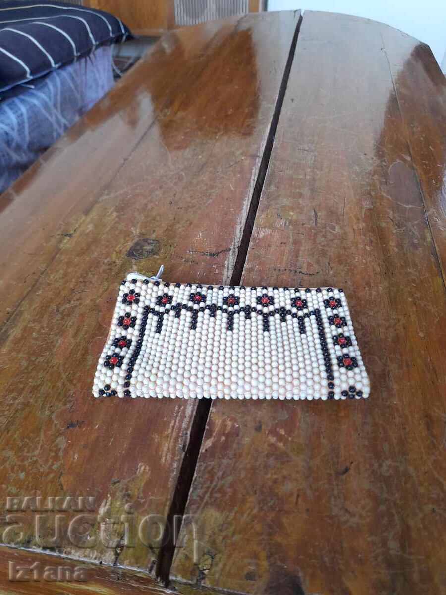 Old beaded purse