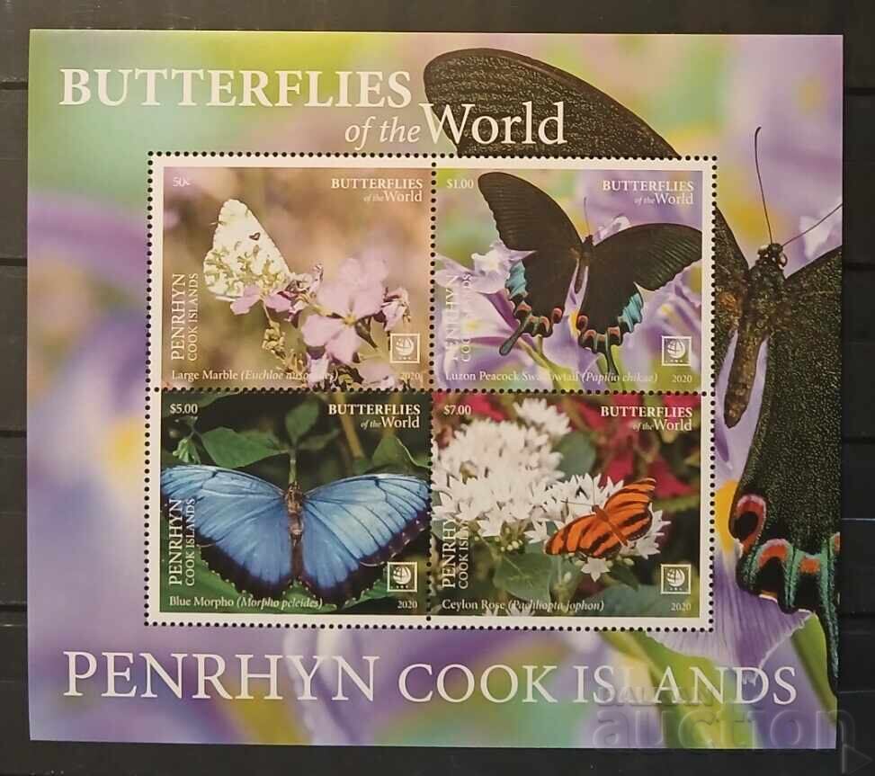 Περχούντ Άιλαντ 2020 Φαύνα/Πεταλούδες 13.50€ MNH