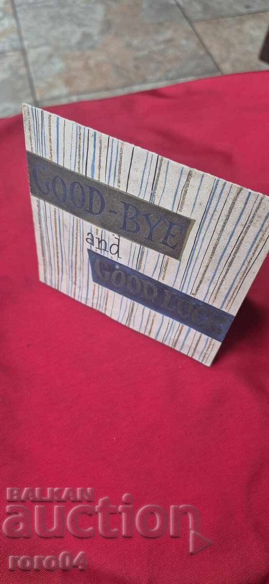 FRUMOASĂ CĂRȚE POȘTALĂ VECHE - SCRISOARE - 7 FRUMOASĂ CĂRȚE POȘTALĂ VECHE - SCRISOARE - 7