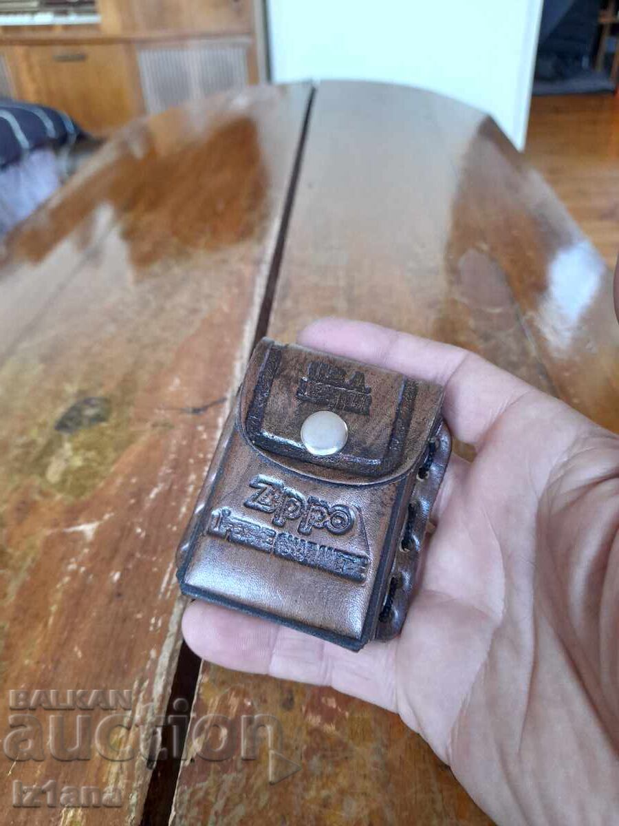 Leather case for Zippo lighter with price 42.00 BGN | € 21.47 Leather case for Zippo lighter with price 42.00 BGN | € 21.47