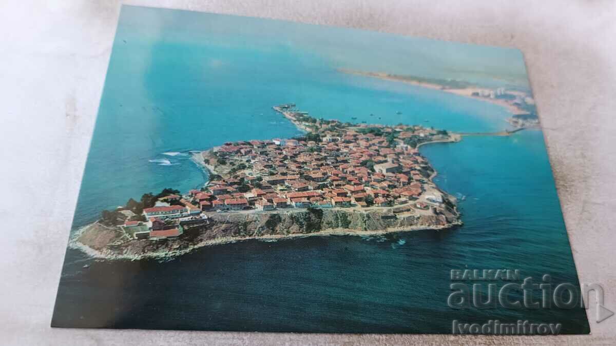 Carte poștală Nessebar 1976 Carte poștală Nessebar 1976