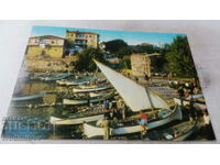 Пощенска картичка Несебър Край рибарския кей