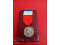 Antique French Medal, Silver