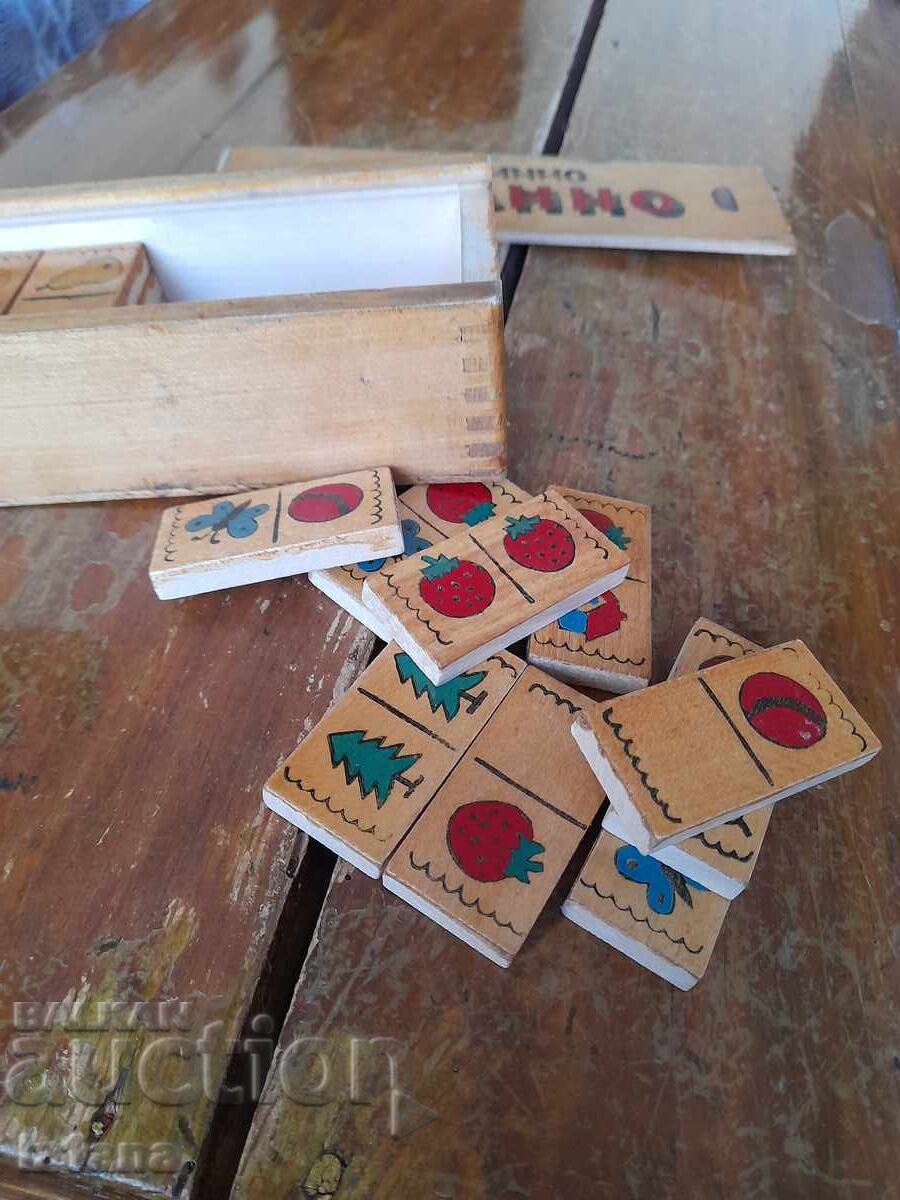 Δημοπρασία Παλιά εικόνα ντόμινο Δημοπρασία Παλιά εικόνα ντόμινο