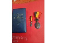 Παλαιό Βελγικό παράσημο με μικρογραφία