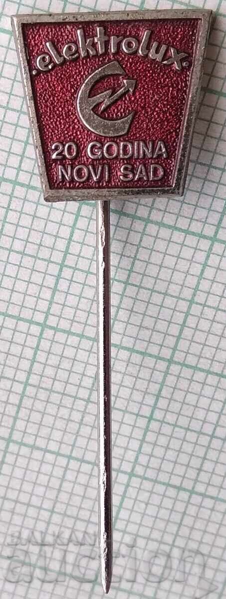 19016 Значка - 20 години Електролукс Нови Сад 19016 Значка - 20 години Електролукс Нови Сад