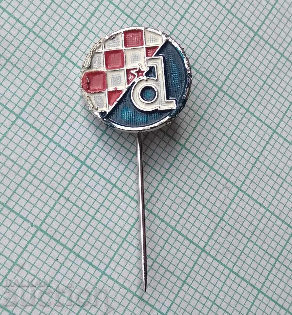 19022 Σήμα ποδοσφαίρου - ΦΚ Ντιναμό Ζάγκρεμπ με τιμή 2.00 BGN | € 1.02