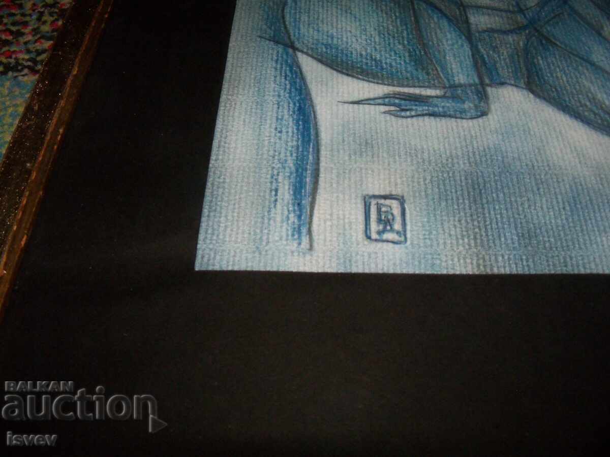 Δημοπρασία Όμορφη εικόνα "Γυμνό σώμα", γραφικά, υπογεγραμμένη Δημοπρασία Όμορφη εικόνα "Γυμνό σώμα", γραφικά, υπογεγραμμένη