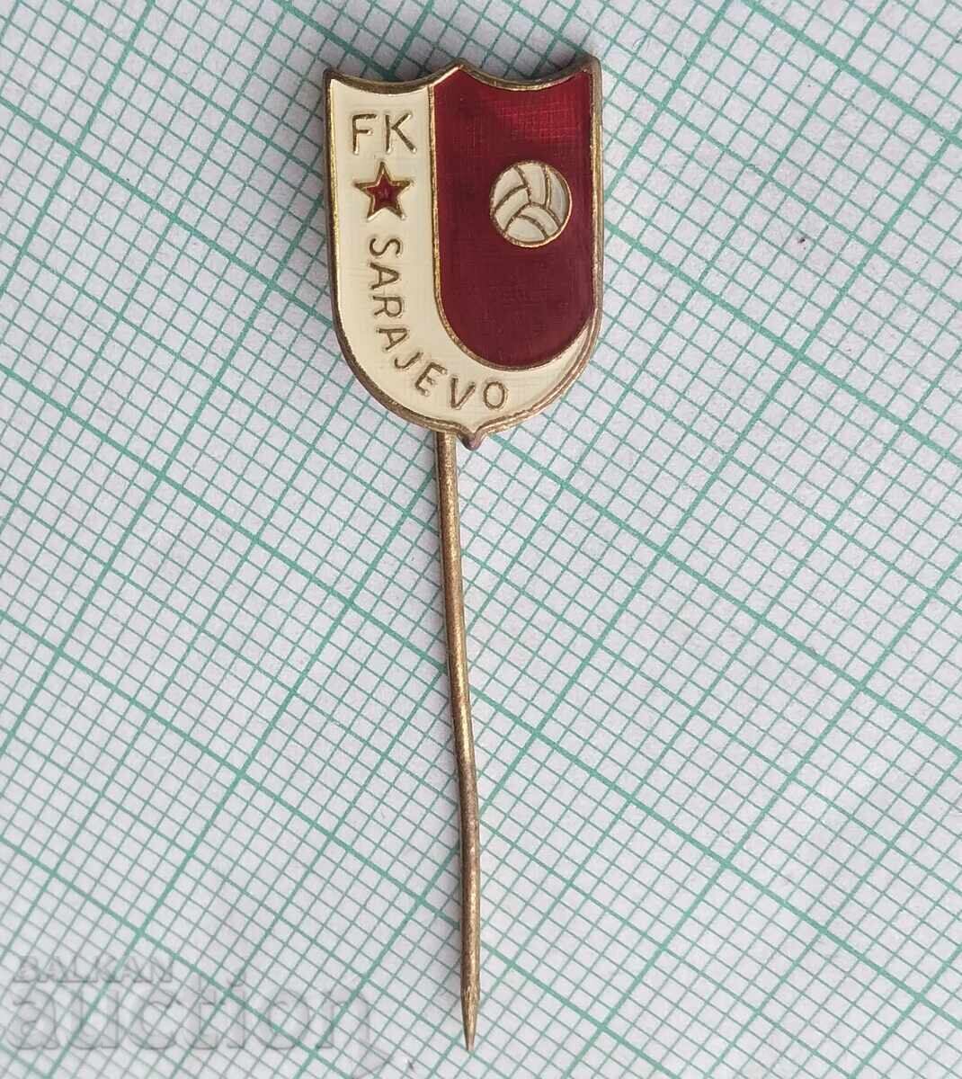 19026 Футболна значка - ФК Сараево с цена 7.00 лв. | € 3.58