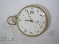 Ceas de buzunar vechi, placat cu aur