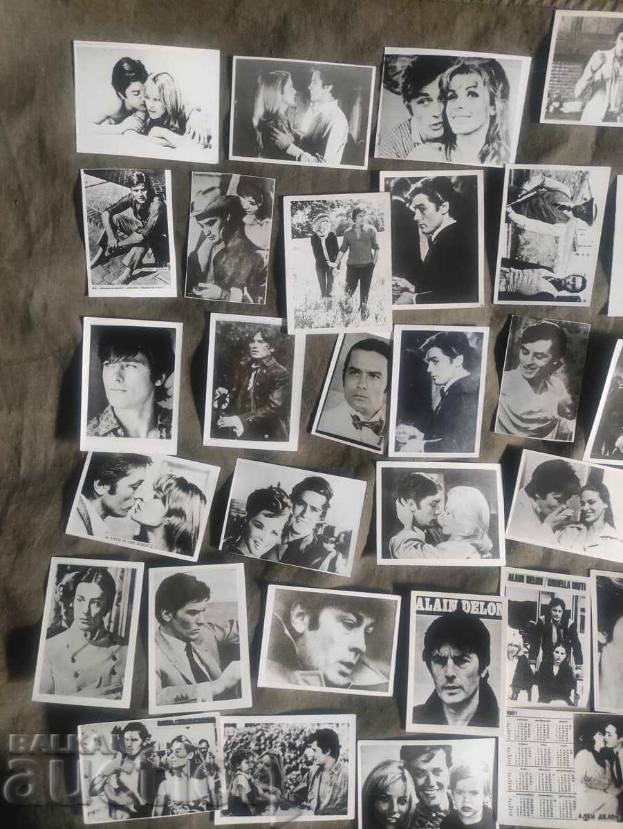 малки картички Ален Делон с цена 200.00 лв. | € 102.26