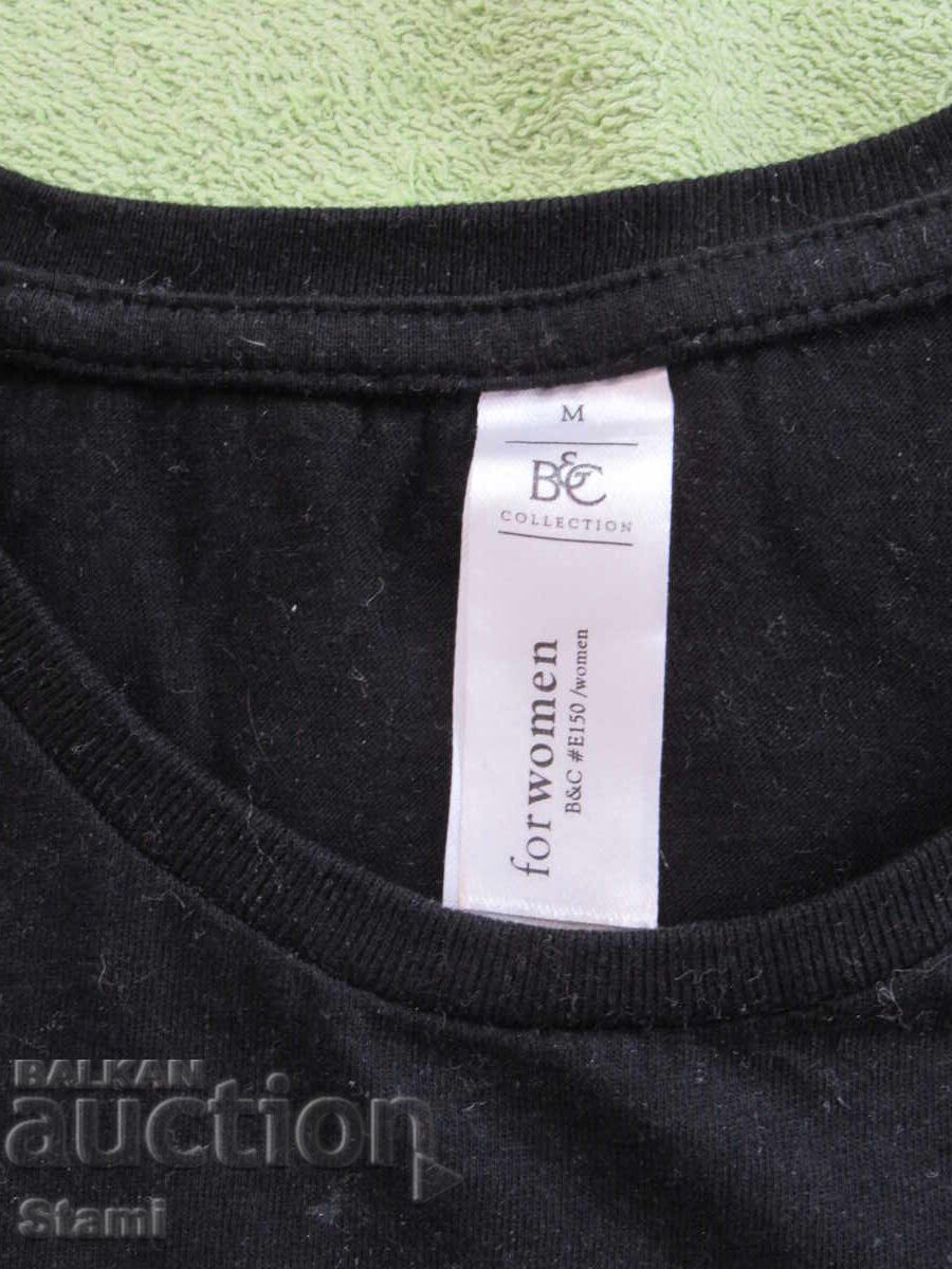 New women's t-shirt, black color, size M - 5 New women's t-shirt, black color, size M - 5