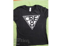 New women's t-shirt, black color, size M