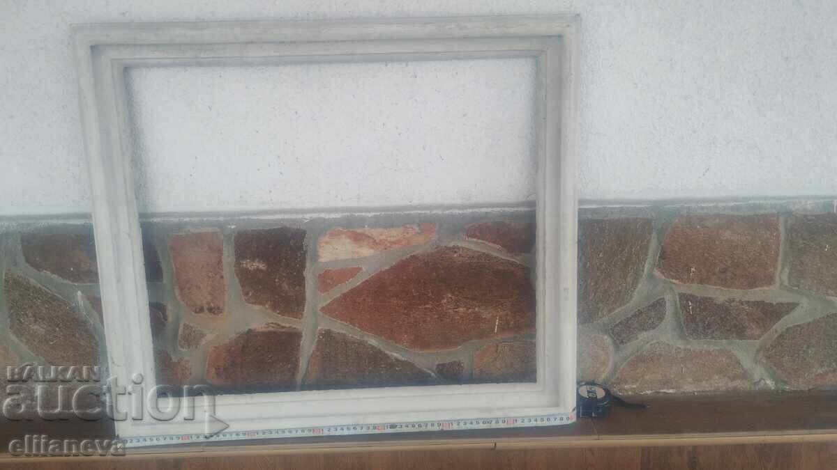 Παλιό ξύλινο πλαίσιο για πίνακα 70/60/5εκ