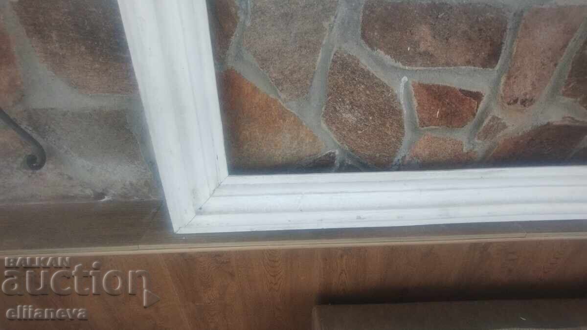 Παλιό ξύλινο πλαίσιο για πίνακα 70/60/5εκ - 5