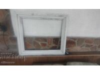 Ramă veche de lemn pentru tablou 70/60/5cm