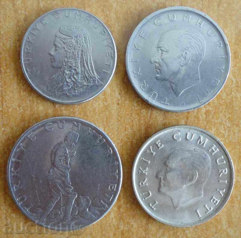 O mulțime de monede - Turcia cu preț 3.50 BGN | € 1.79